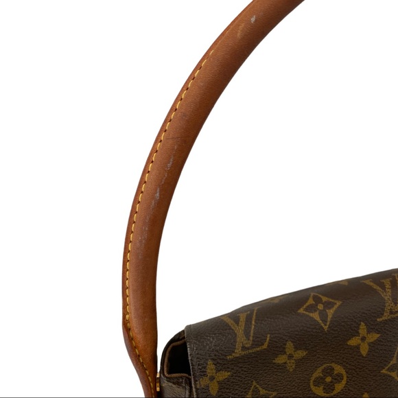 Authentic Louis Vuitton Looping Mini Monogram Shoulder Bag M51147 - Picture 9 of 16